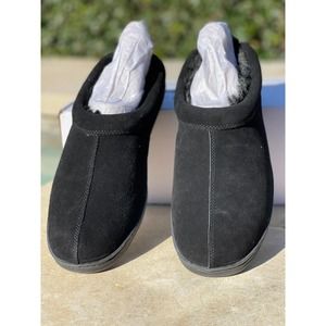 Brand New My Pillow Black Slip -On Slippers M-13